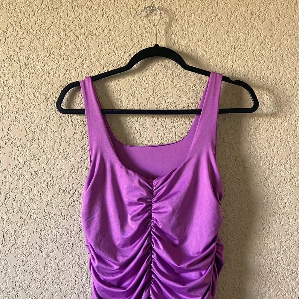 Lilac Stretch Dress Size L